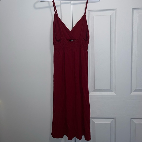 Red summer dress - Picture 3 of 3